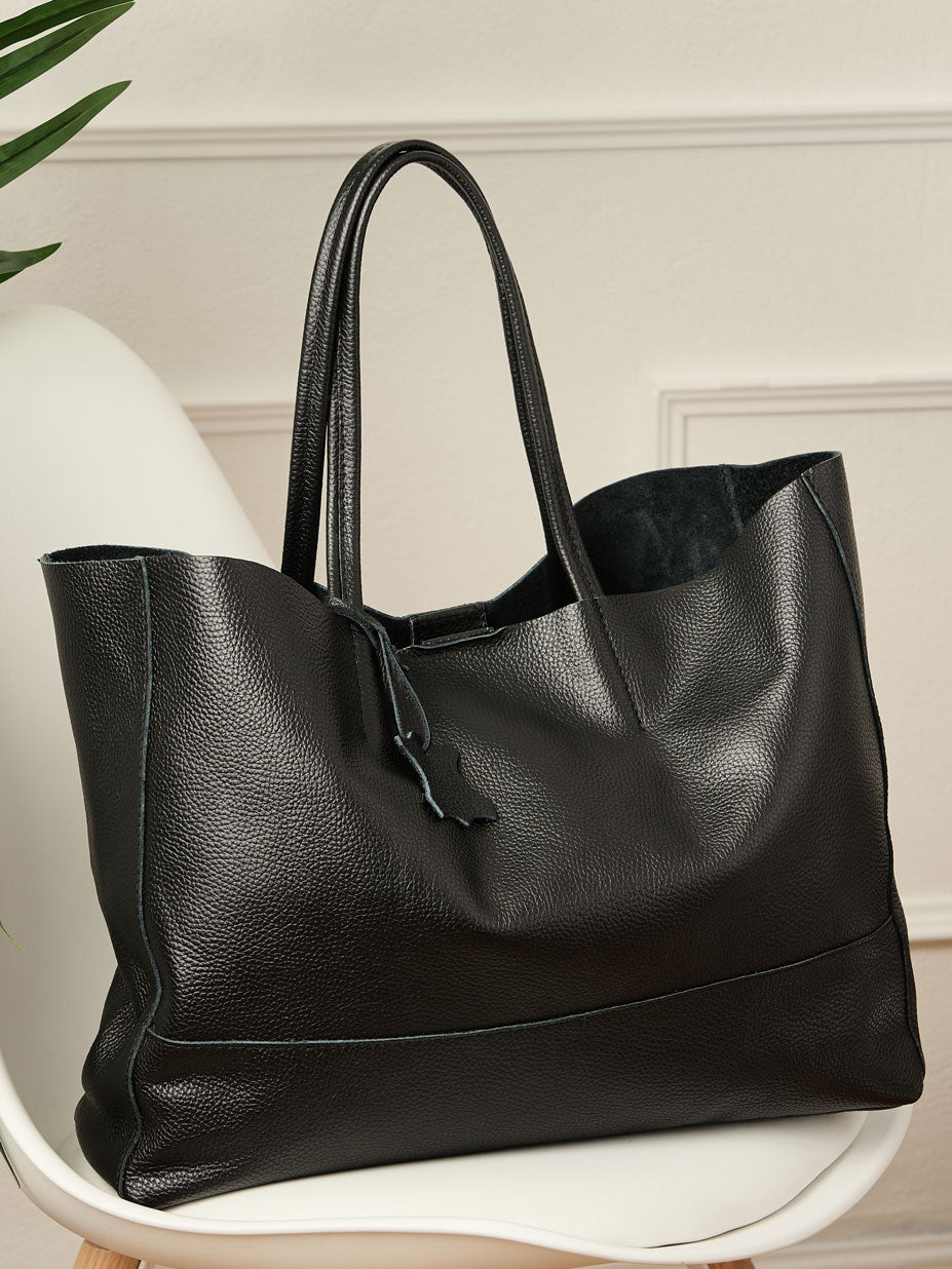 The Carryall Leather Tote