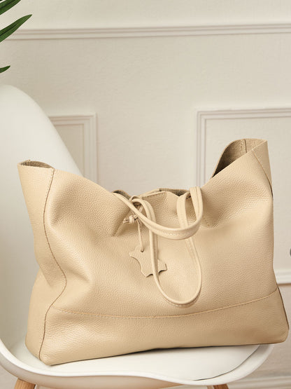 The Carryall Leather Tote